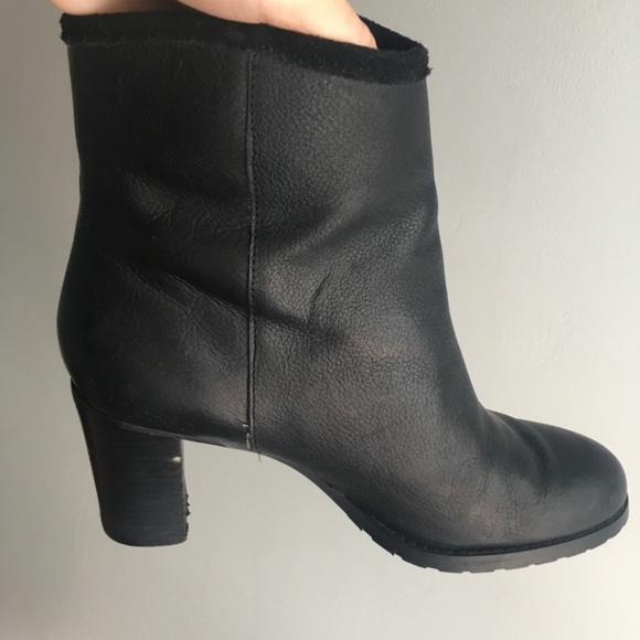 Lauren Ralph Lauren Carah leather ankle boots with tassel - Picture 4 of 10